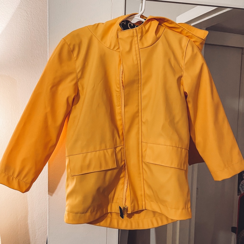 Cat & Jack Toddler Yellow Raincoat Unisex